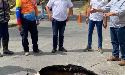 Alcaldía de Carrizal Responde a Emergencia en Avenida El Lago por Socavamiento