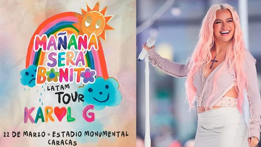 Karol G en Venezuela: ¡Entradas a la Venta para el "Mañana será bonito Tour"!