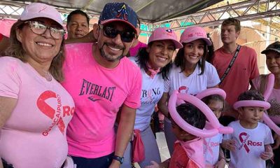 Caminata rosa llena de conciencia: lucha contra el cáncer de mama en Los Teques