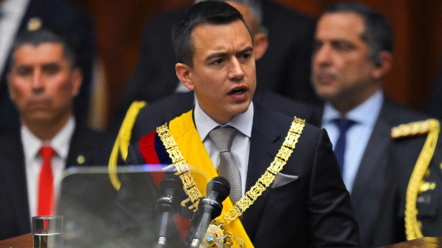 Presidente Noboa Advierte: Ecuador Enfrenta su Peor Momento Fiscal