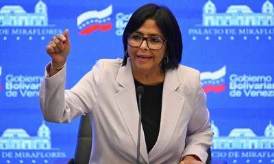"Delcy Rodríguez Responde a Amenazas de Irfaan Ali: Venezuela No se Deja Intimidar"