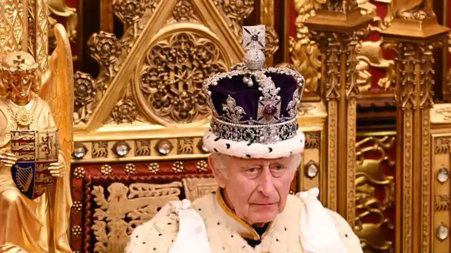 Carlos III pronuncia el 'Discurso del Rey' en el Parlamento Británico