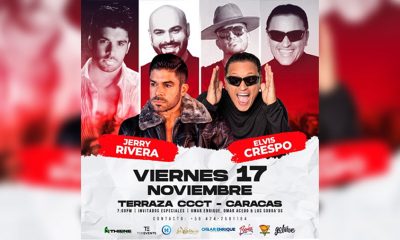 Jerry Rivera y Elvis Crespo encenderán la Navidad en Caracas con un épico concierto de salsa y merengue