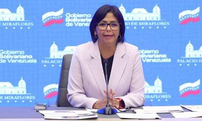 Delcy Rodríguez responde a Canciller Británico por críticas al Referéndum en Esequibo