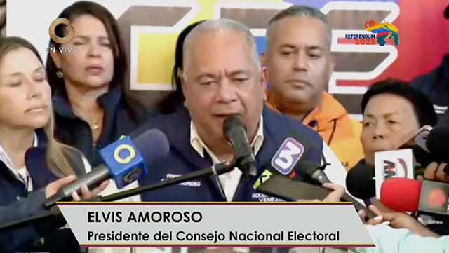 "El presidente del CNE destaca la eficiencia del proceso y el respaldo de la FANB. Un total de 61 partidos se suman a la consulta