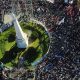 Marcha contra ajustes y medidas anti-protestas en Argentina