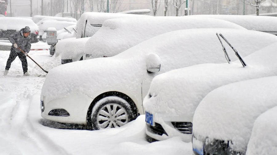 Frío extremo en China: más de 20 estaciones registran temperaturas récord en diciembre