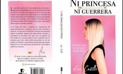 Auri Castillo presenta su inspirador libro "ni princesa, ni guerrera"