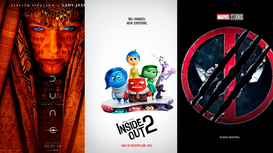 Estrenos cine 2024: secuelas, precuelas y títulos originales que marcarán el año
