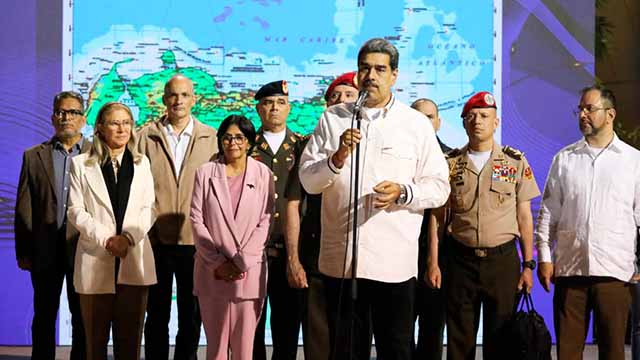 Presidente Maduro tras reunión con Irfaan Ali