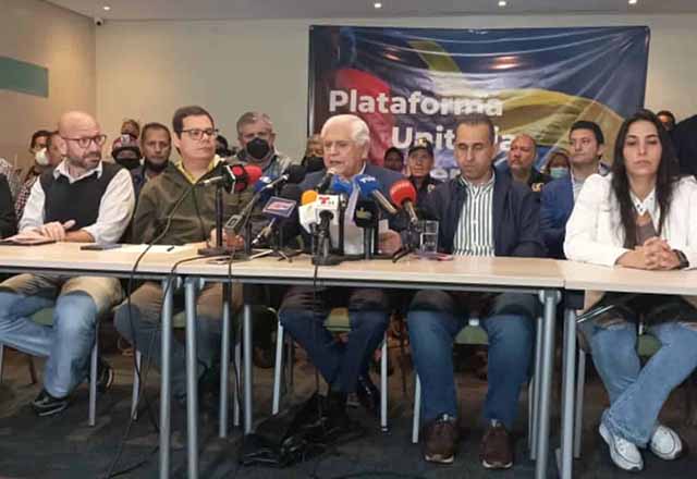 Plataforma Unitaria solicita activación de verificación de acuerdos