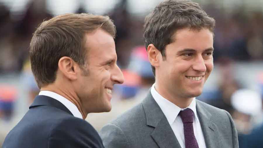 Emmanuel Macron nombra a Gabriel Attal como Primer Ministro