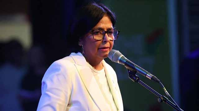 Debate 7T en La Guaira: Saludo de la vicepresidenta Rodríguez