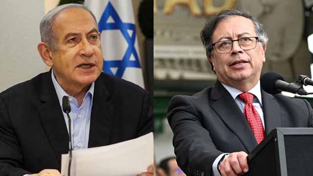 Netanyahu pide ayuda a Petro, quien ha sido crítico con la guerra en Gaza