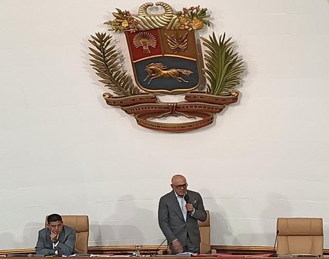 Diputado Jorge Rodríguez: "No hay manera de que esta mujer sea candidata a nada.