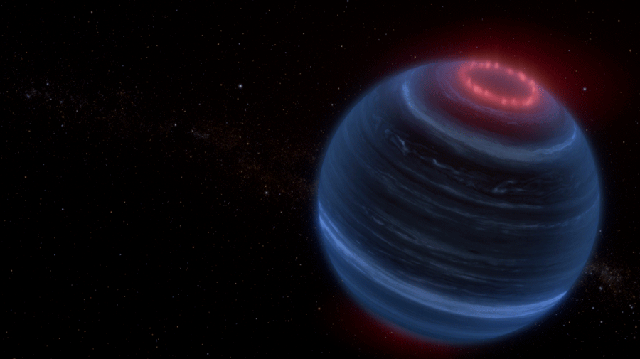 El James Webb descubre en una estrella fallida auroras que no deberían existir