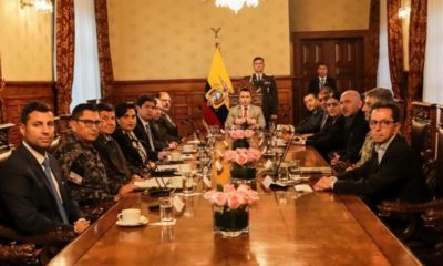 Presidente de Ecuador Declara "Guerra" a Narcoterroristas: "No Cederemos"