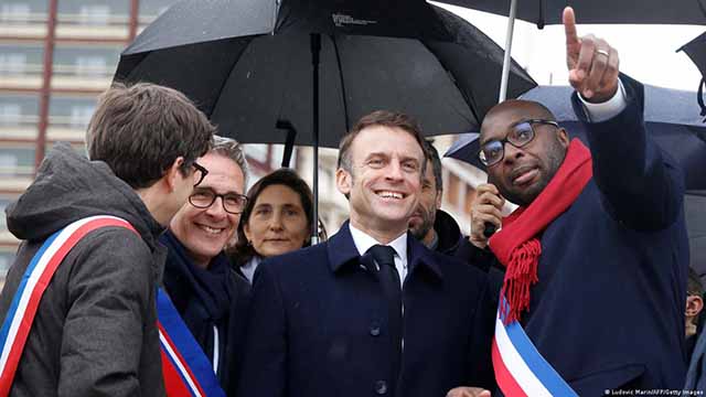 Emmanuel Macron inaugura Villa Olímpica en París para los Juegos de 2024