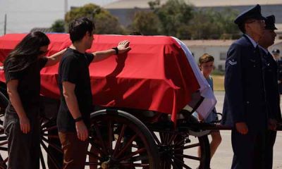 Féretro del expresidente Piñera llega a Santiago