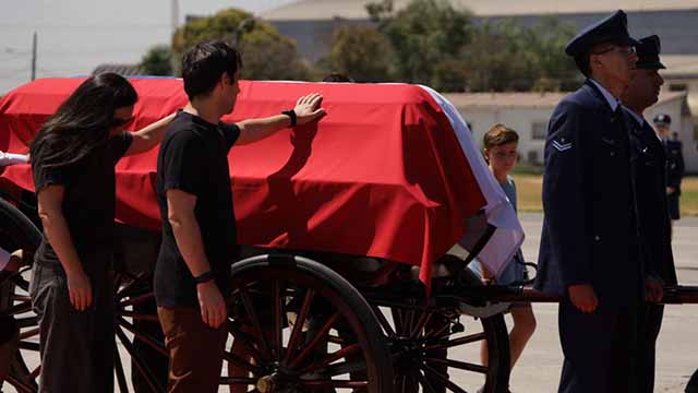 Féretro del expresidente Piñera llega a Santiago