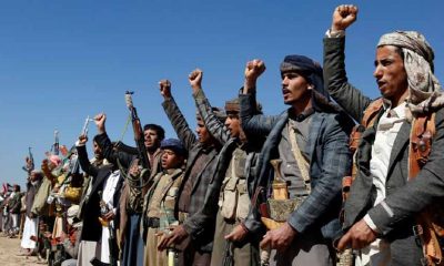 Rebeldes chiíes hutíes denuncian 300 ataques de EE. UU. y el Reino Unido en Yemen
