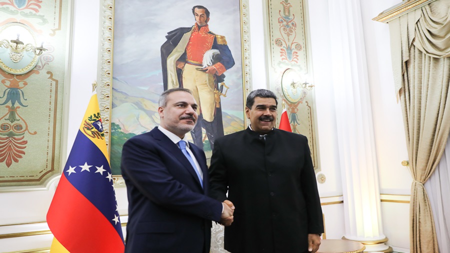 Encuentro: Nicolás Maduro y Ministro de Relaciones Exteriores de Turquía