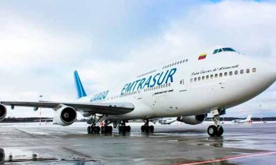  Estados Unidos está a punto de tomar posesión del avión de Emtrasur