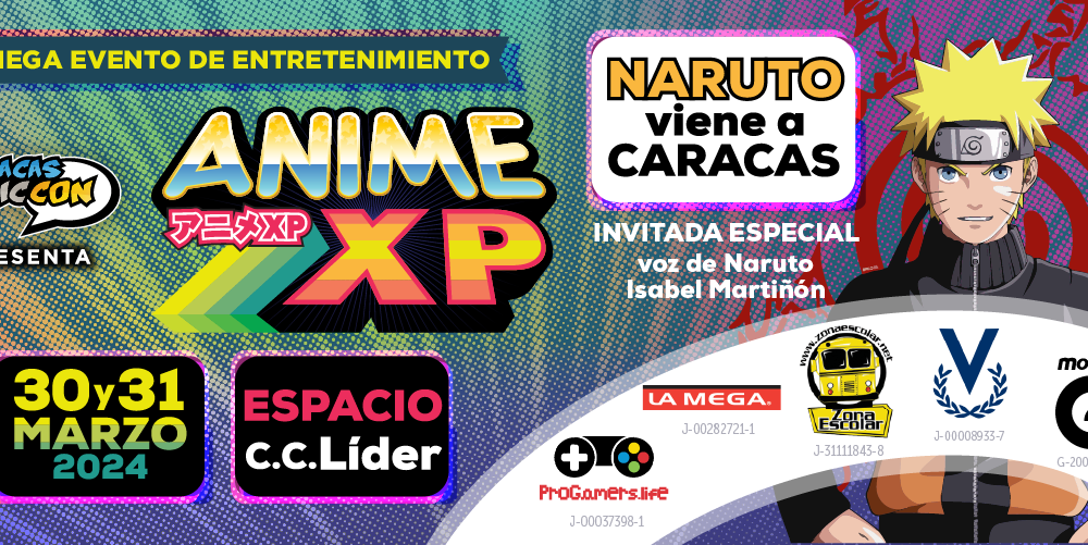 Naruto y anime en Caracas en el Centro Comercial Líder