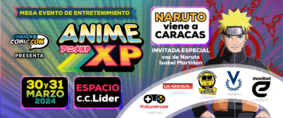 Naruto y anime en Caracas en el Centro Comercial Líder