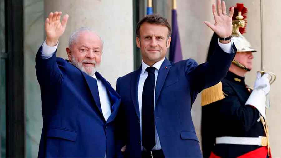 Macron visita Brasil para estrechar lazos con Lula