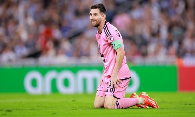 El astro argentino Lionel Messi durante el partido entre Inter de Miami y Monterrey el 10 de abril de 2024, donde el equipo estadounidense sufrió una derrota por 3-1.