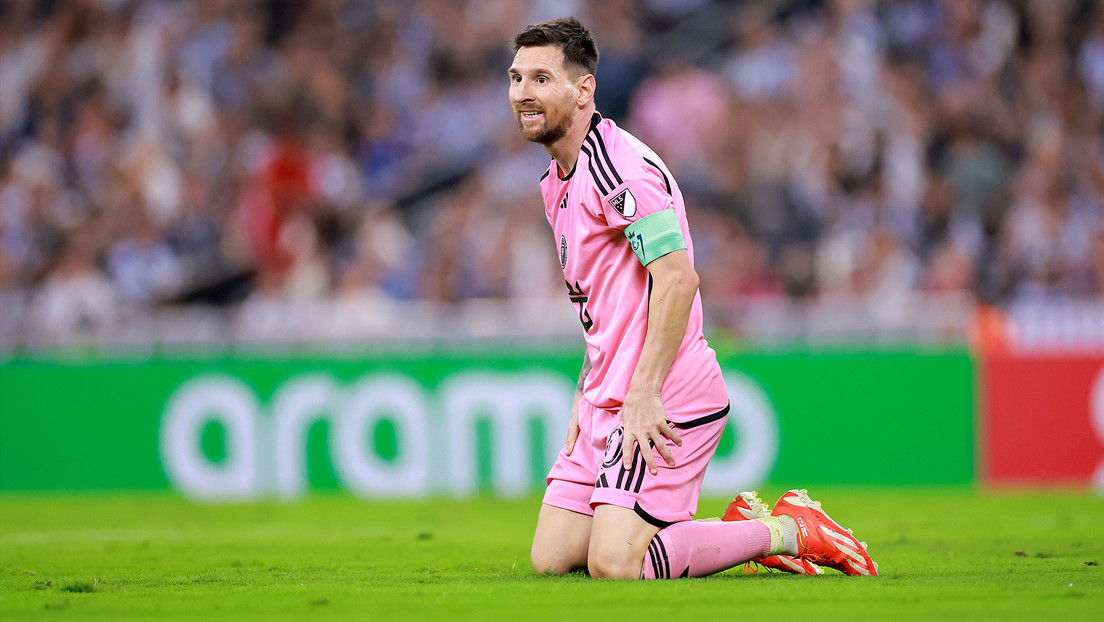 El astro argentino Lionel Messi durante el partido entre Inter de Miami y Monterrey el 10 de abril de 2024, donde el equipo estadounidense sufrió una derrota por 3-1.