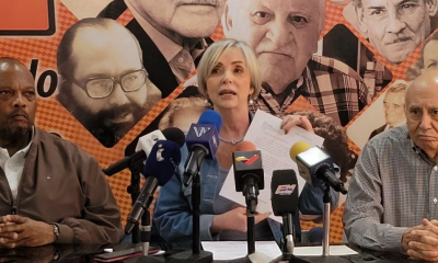 María Verdeal, vicepresidente del MAS, anuncia el respaldo a la candidatura de Edmundo González Urrutia.