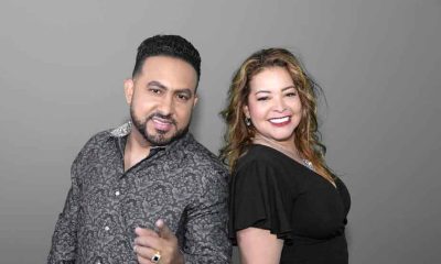 Beto Collado y Miosotis unen sus voces en el estudio de grabación para dar vida a "Si a veces hablo de ti".