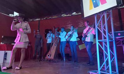 Pobladores celebran con alegría los 315 años de la parroquia Tácata en Guaicaipuro