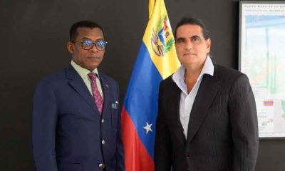 Encuentro entre Alex Saab y Embajador de Guinea Ecuatorial