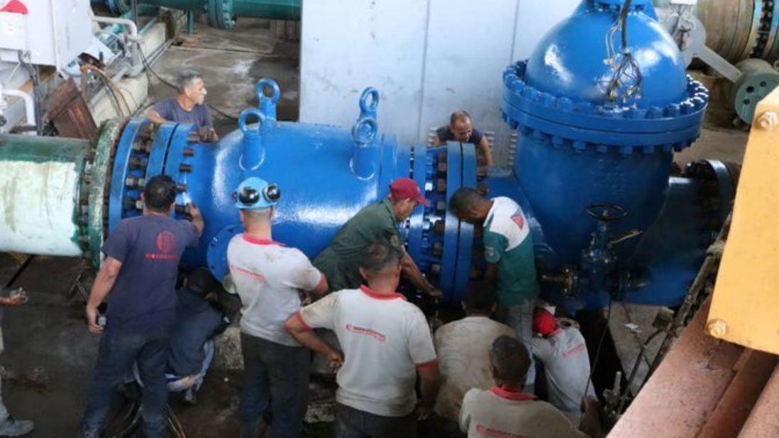 Corte de agua programada del sistema Tuy III por 48 horas