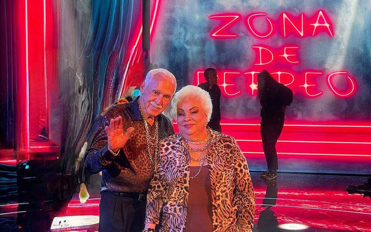 "Inspirando al Mundo: Celina y Filiberto, 'Ganas con Canas', deslumbran en 'Adivina qué Hago'"