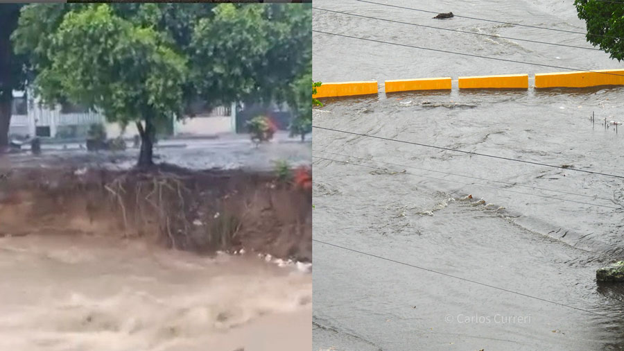 Inundaciones y derrumbes afectan estados Aragua y Mérida