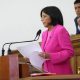 Vicepresidenta de Venezuela anuncia crecimiento económico