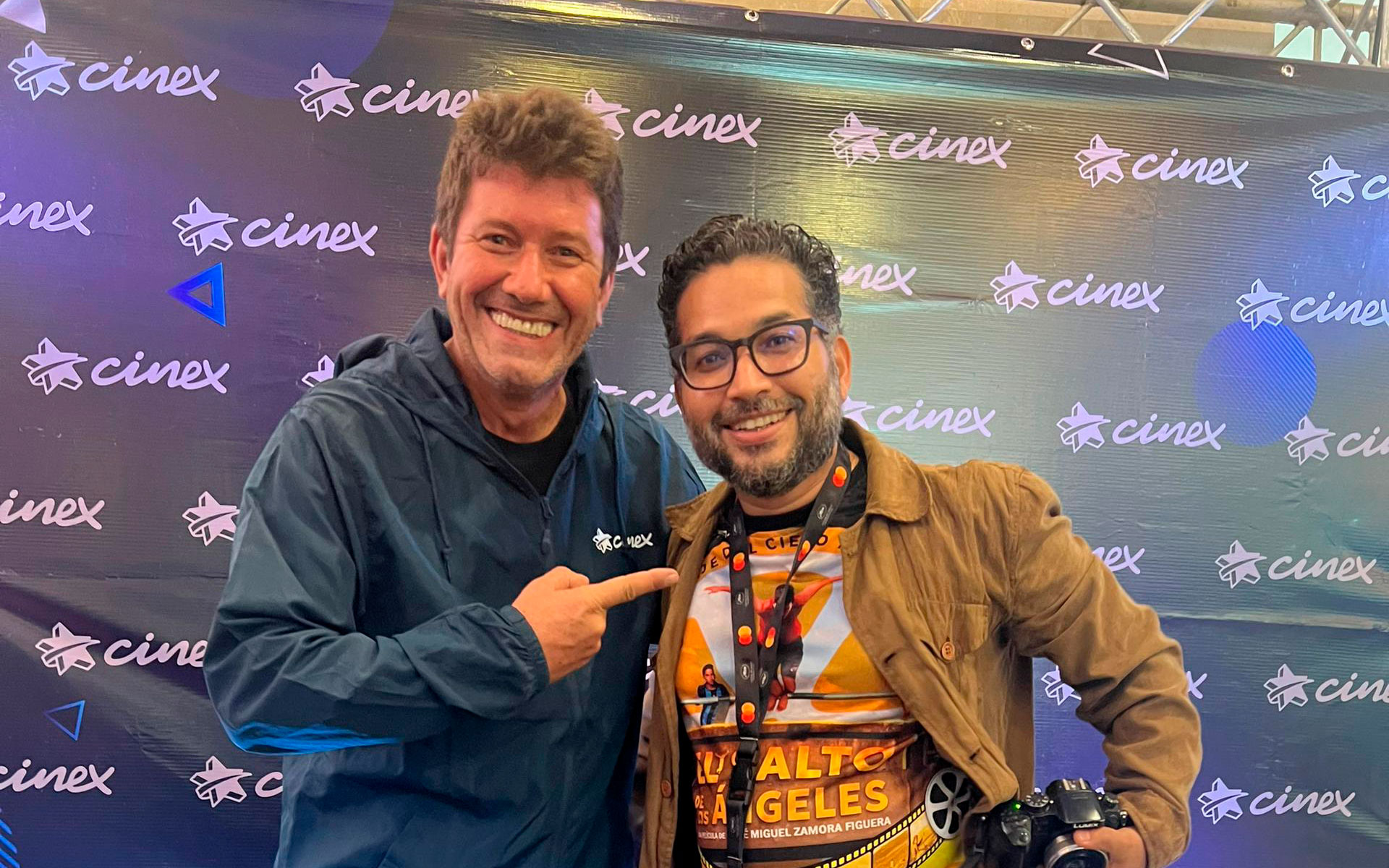 Santiago Otero, presidente de Cinex, durante la clausura del Festival del Cine Venezolano en Margarita.