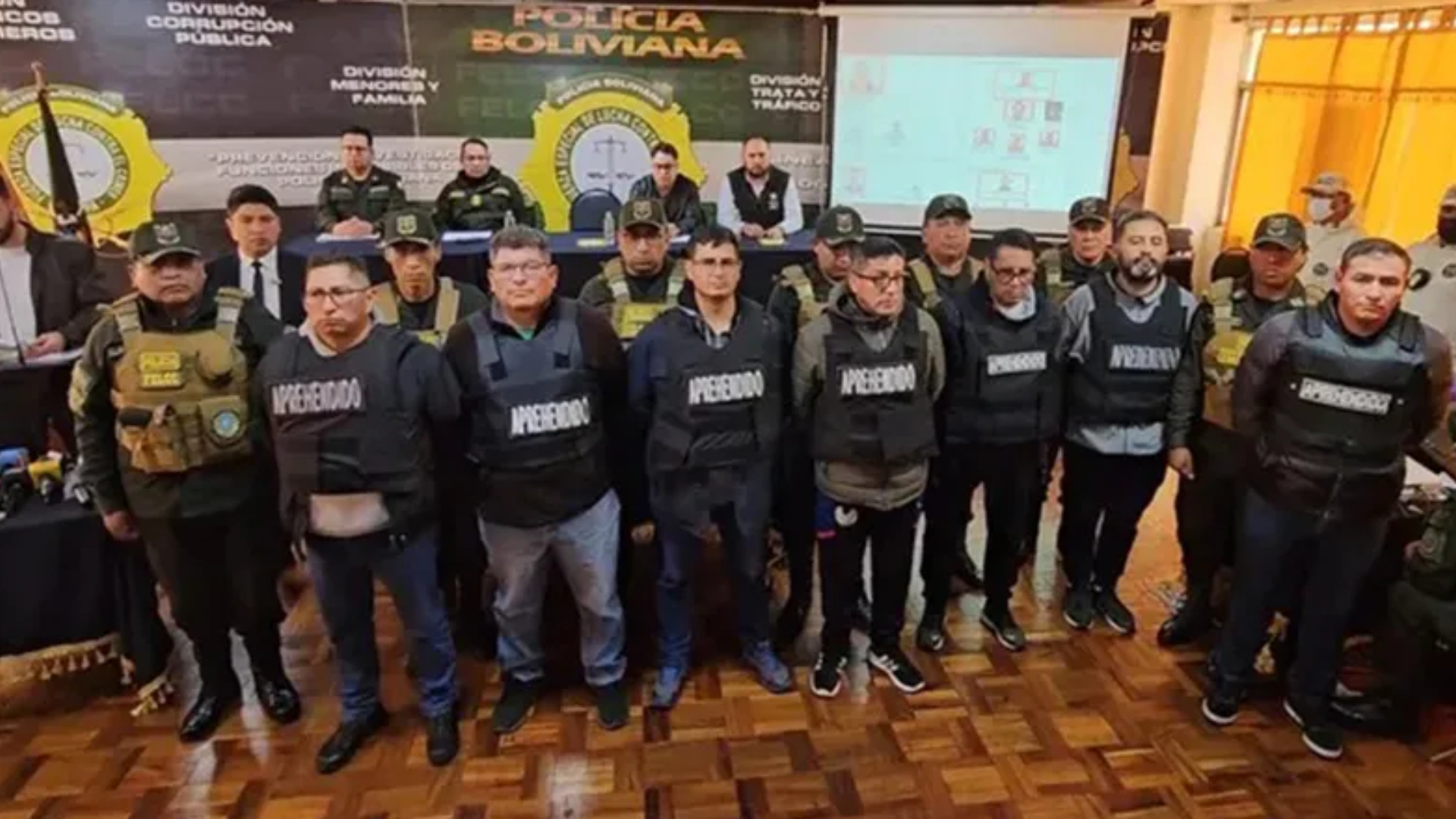Detenidos 17 implicados en intento de golpe de Estado en Bolivia