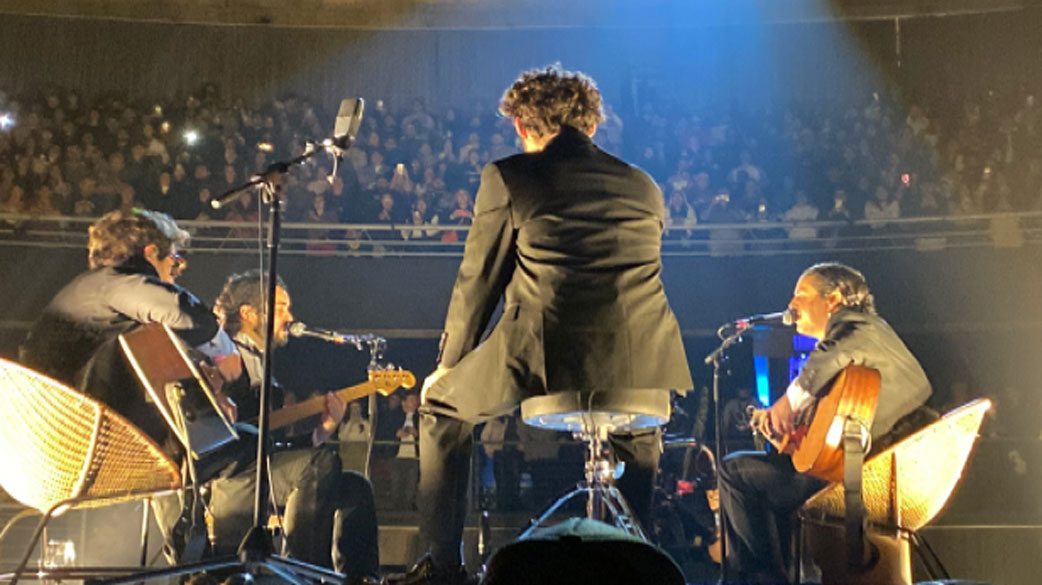 Rawayana le cantó a la Vinotinto durante concierto en Chile