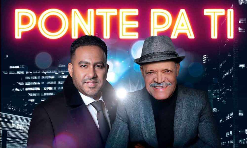 Beto Collado y Raúlín Rosendo durante la grabación del video musical para "Ponte Pa' Ti"