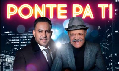 Beto Collado y Raúlín Rosendo durante la grabación del video musical para "Ponte Pa' Ti"