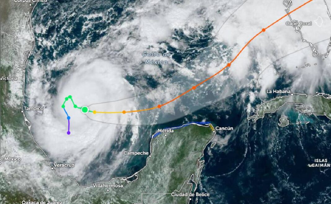 Huracán Milton pasa a categoría 4 y amenaza las costas de Florida