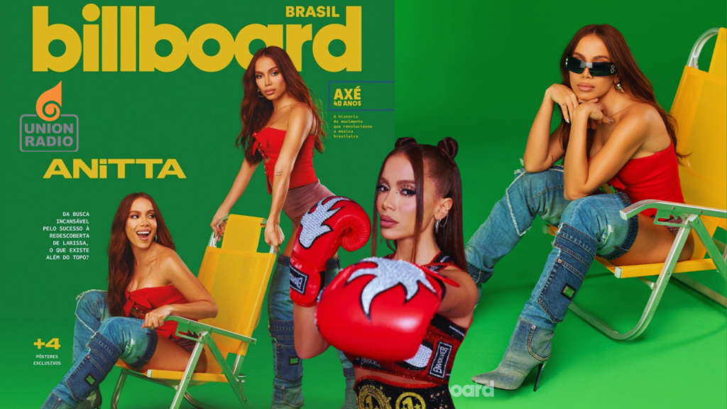 Anitta deslumbra en la portada de Billboard Brasil