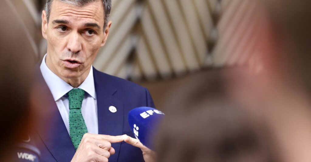 Pedro Sánchez responde a Trump