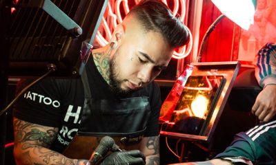 “Madre Tierra”, la obra de Harson Rodríguez, fue tatuada en más de 50 horas durante Expotatuaje Medellín 2025.