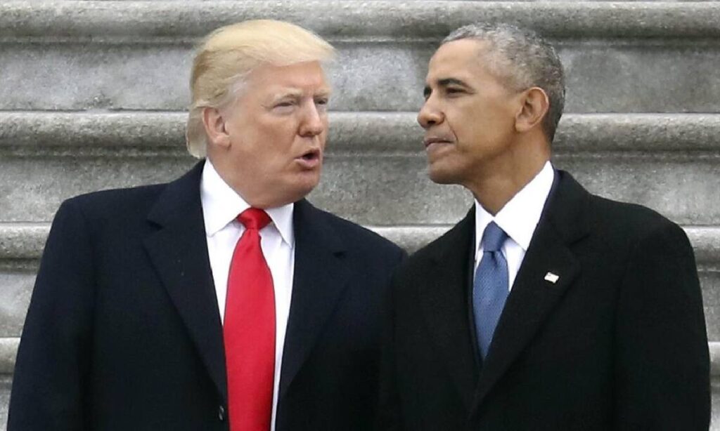 Trump difunde video falso con IA donde Obama aparece arrestado